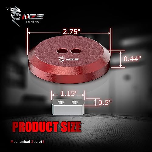 Miniatura 3 de MZS Almohadillas de gato con alzas de elevación Almohadillas de gato con soportes de aluminio fundido Adaptador para gato de piso Compatible con