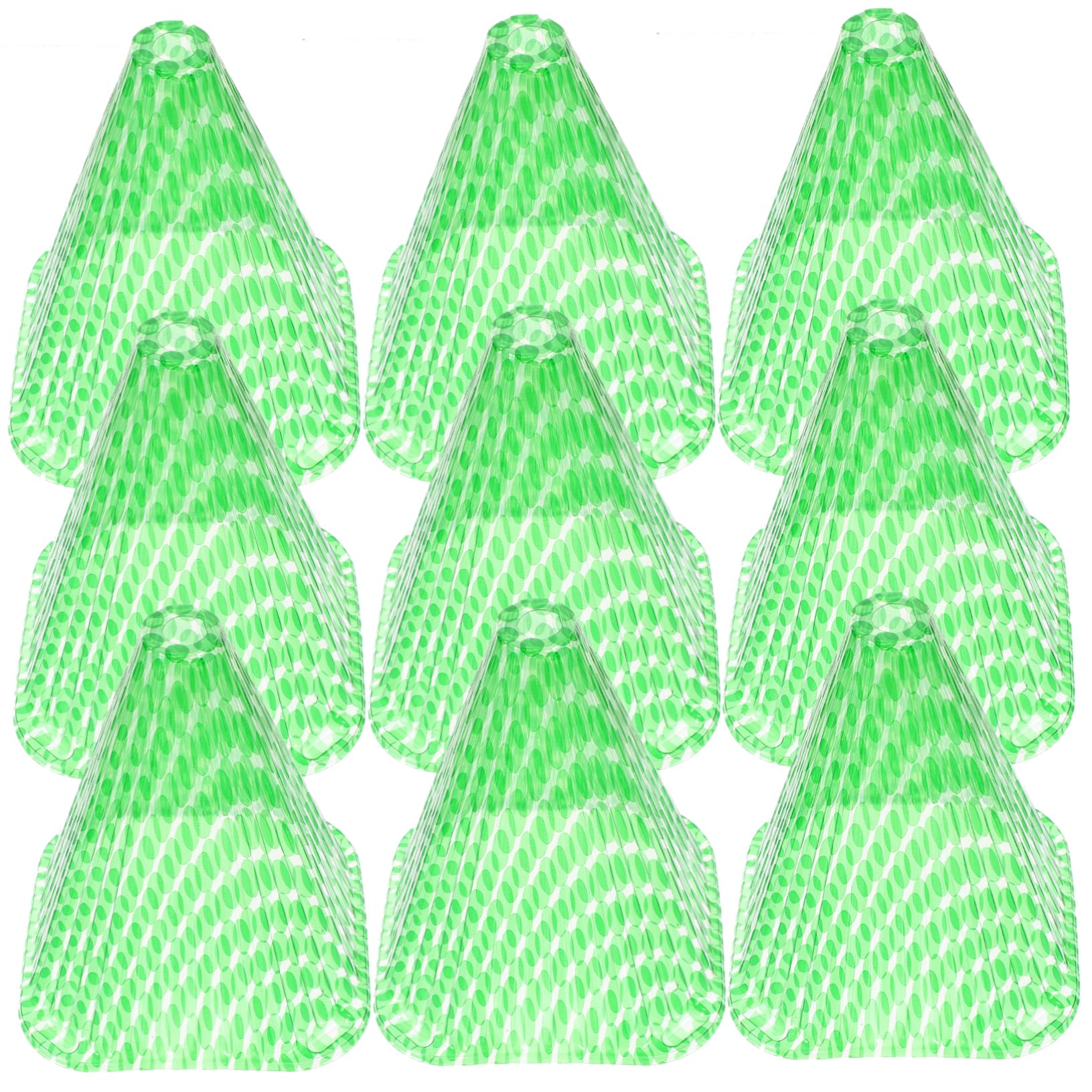 FONDOTIN 10Pcs Reusable Plant Covers Frost Protection Cloches for Outdoor Plants Durable Tree Protectors with Air Vent for Optimal Growth and