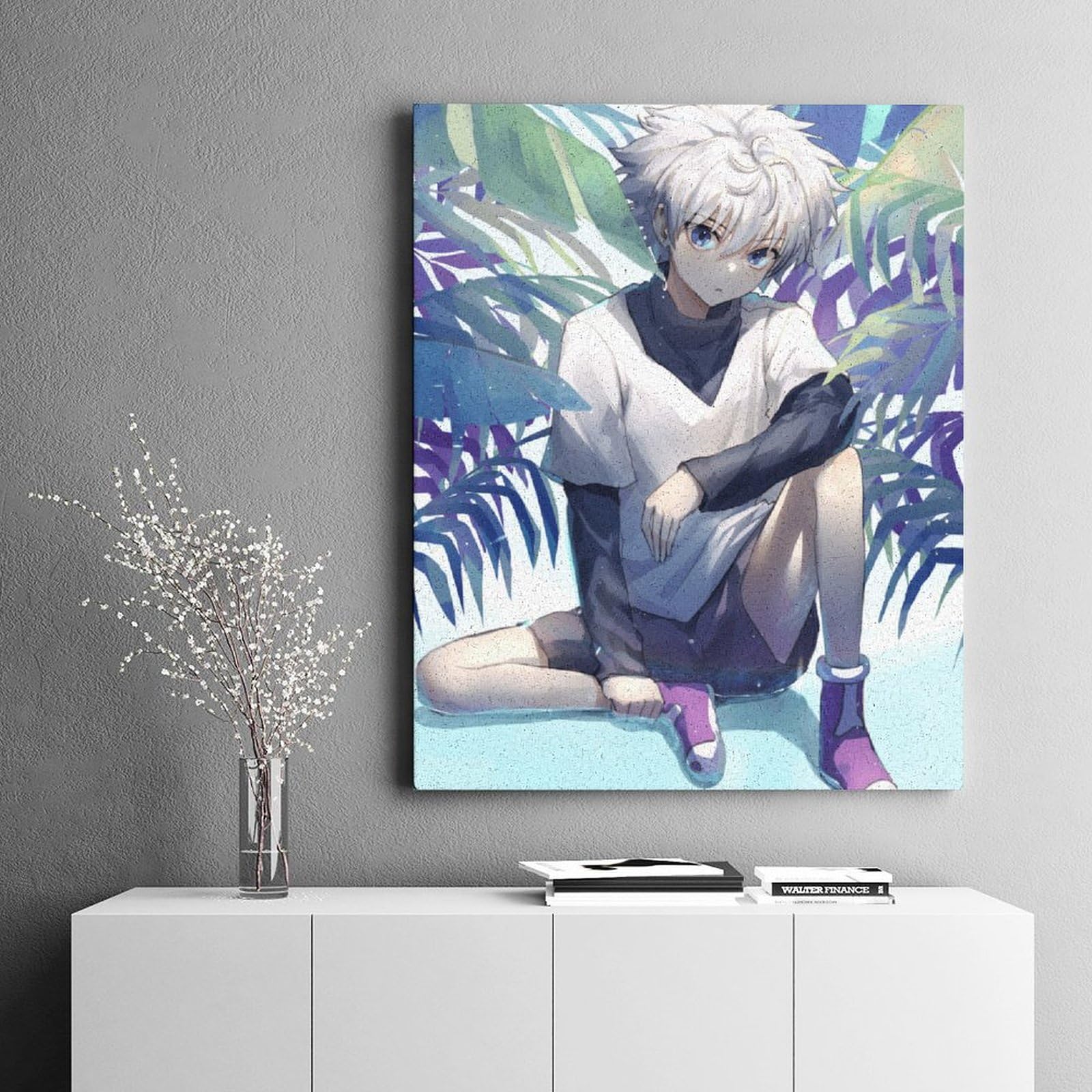 Amazon.co.jp: 数字油絵 デジタル油絵 ハンターハンター キルア