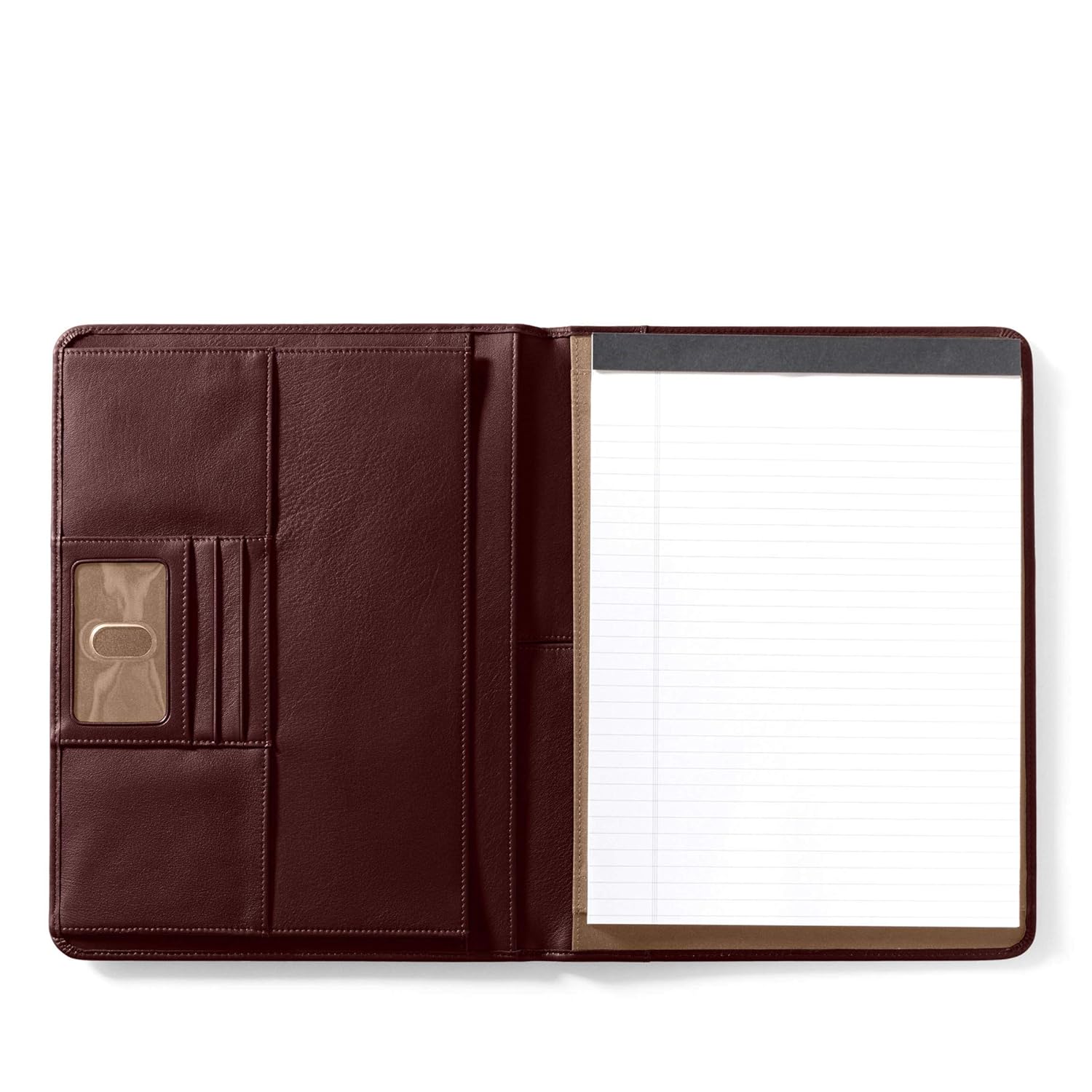 Leatherology Bordeaux Deluxe Portfolio Amazon.in Office Products