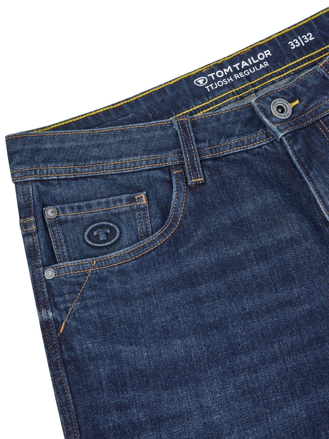 TOM TAILOR Jeans Herren Stretch Regular Slim Fit Josh Jeanshose Hose Denim Blau 30 31 32 33 34 36 38 40 42