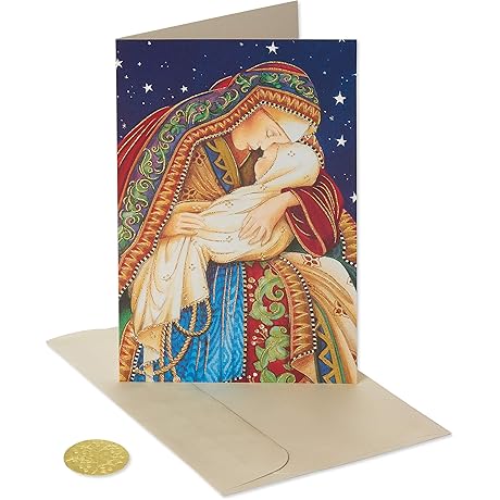 Madonna & Child Christmas Cards Boxed with Envelopes
