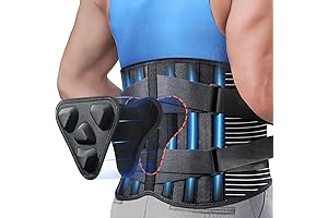 3D Lumbar Pad Back Brace for Women