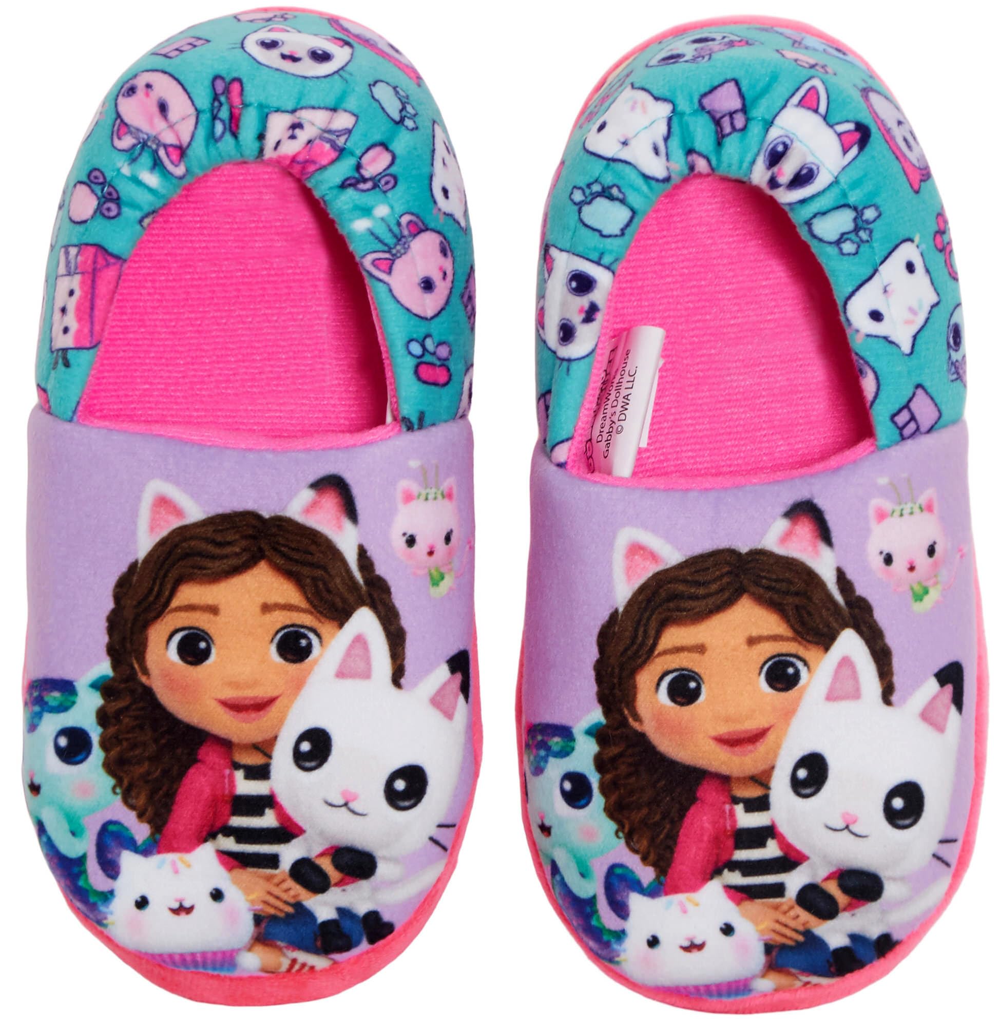 Gabby's Dollhouse Gabbys Pandy Paws Pantoufles à enfiler pour fille