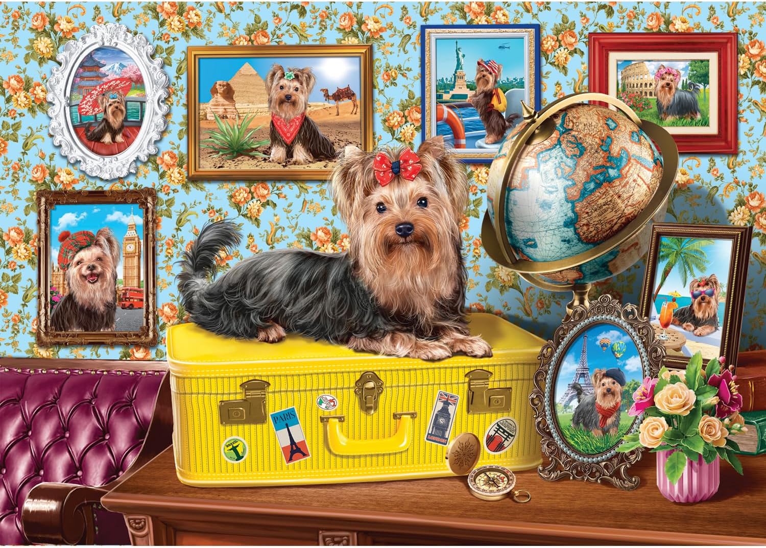 Anatolian Puzzle - Kittens in The Living Room, 1500 Piece Jigsaw Puzzle, #4575