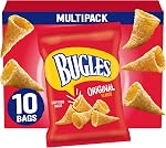 Bugles Crispy Corn Snacks, Arôme original, Sac à snack, 8.75 oz 10 Sacs