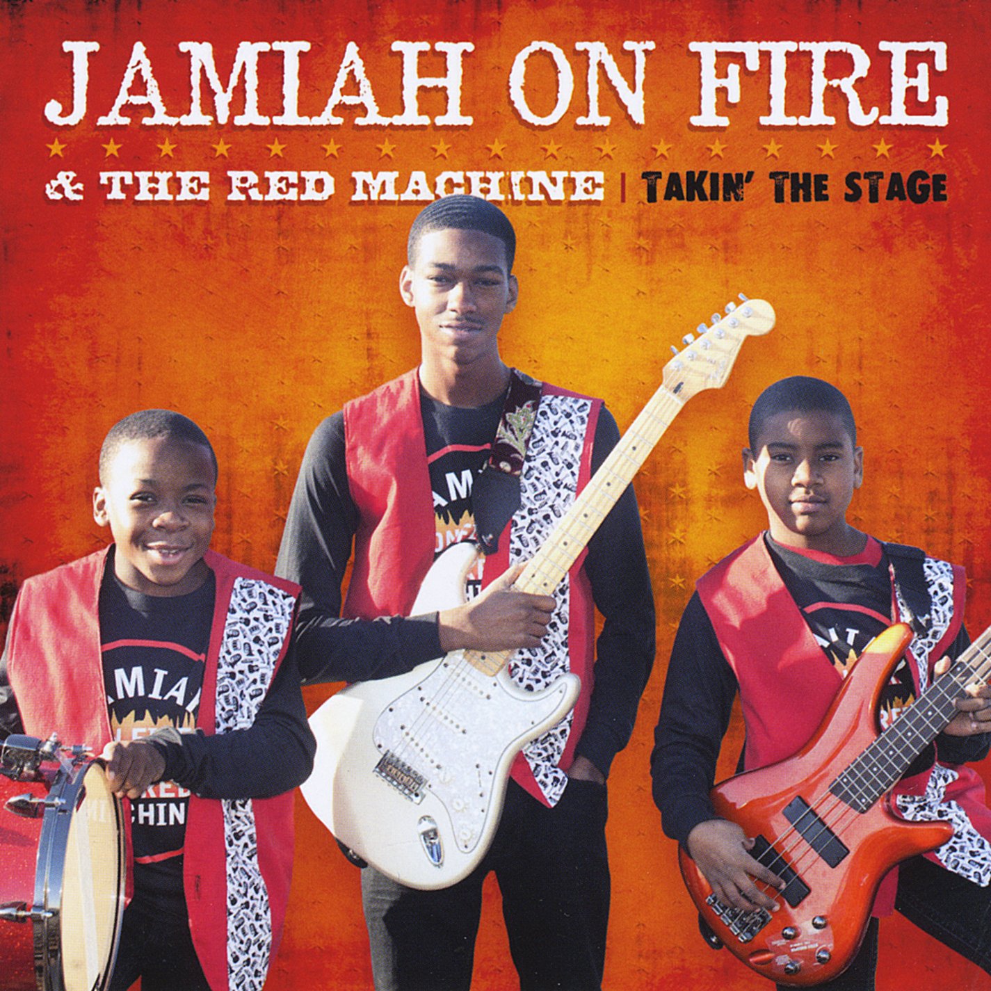 Takin' the Stage [Audio CD] Jamiah on Fire & the Red Machine
