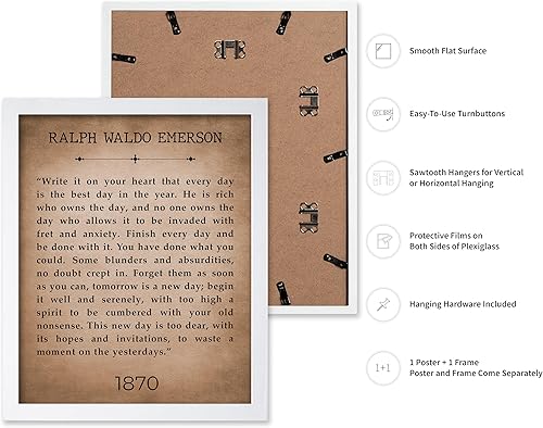 Miniatura 14 de Poster Master Póster de Robert Louis Stevenson - Impresión de The Good and the Evil - Arte de citas de recuperación - Regalo para él, ella -