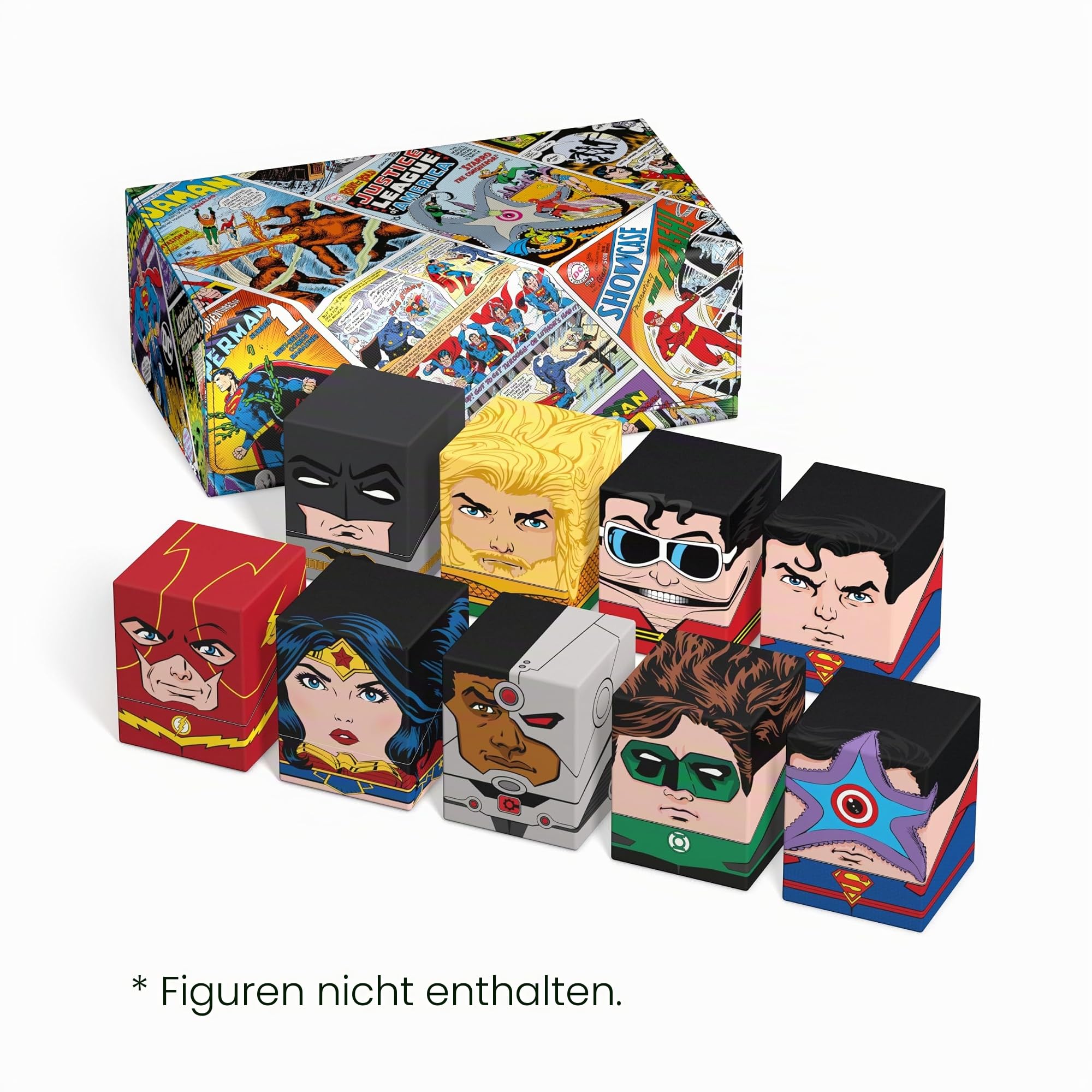 Squaroes - Collectors Case DC Justice League™ - Vintage Comics