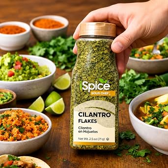 iSpice | Cilantro Leaves | Bulk Size | Premium Herbs | Kosher (2.5 OZ)