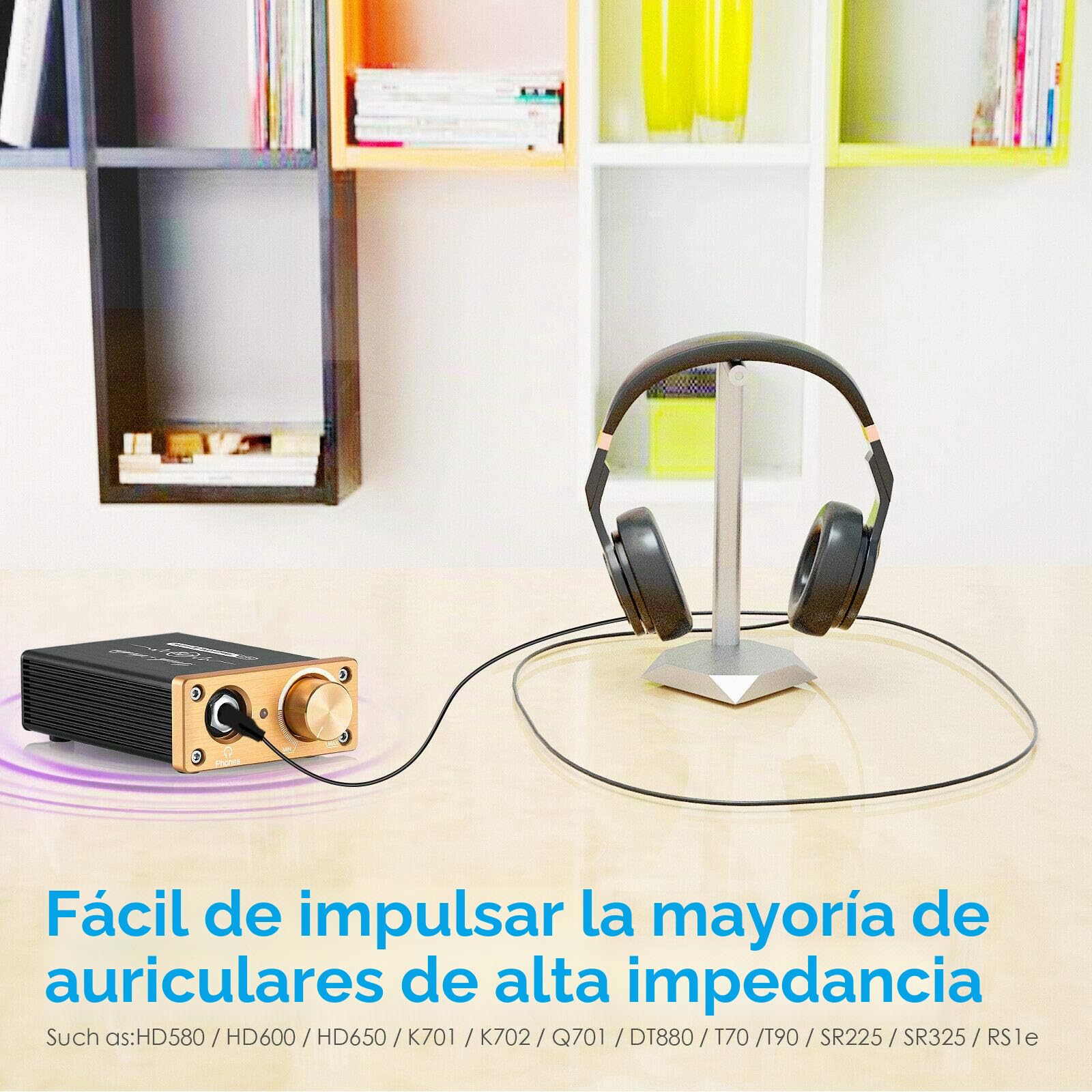 Douk Audio U3 Mini amplificador para auriculares estéreo Clase A