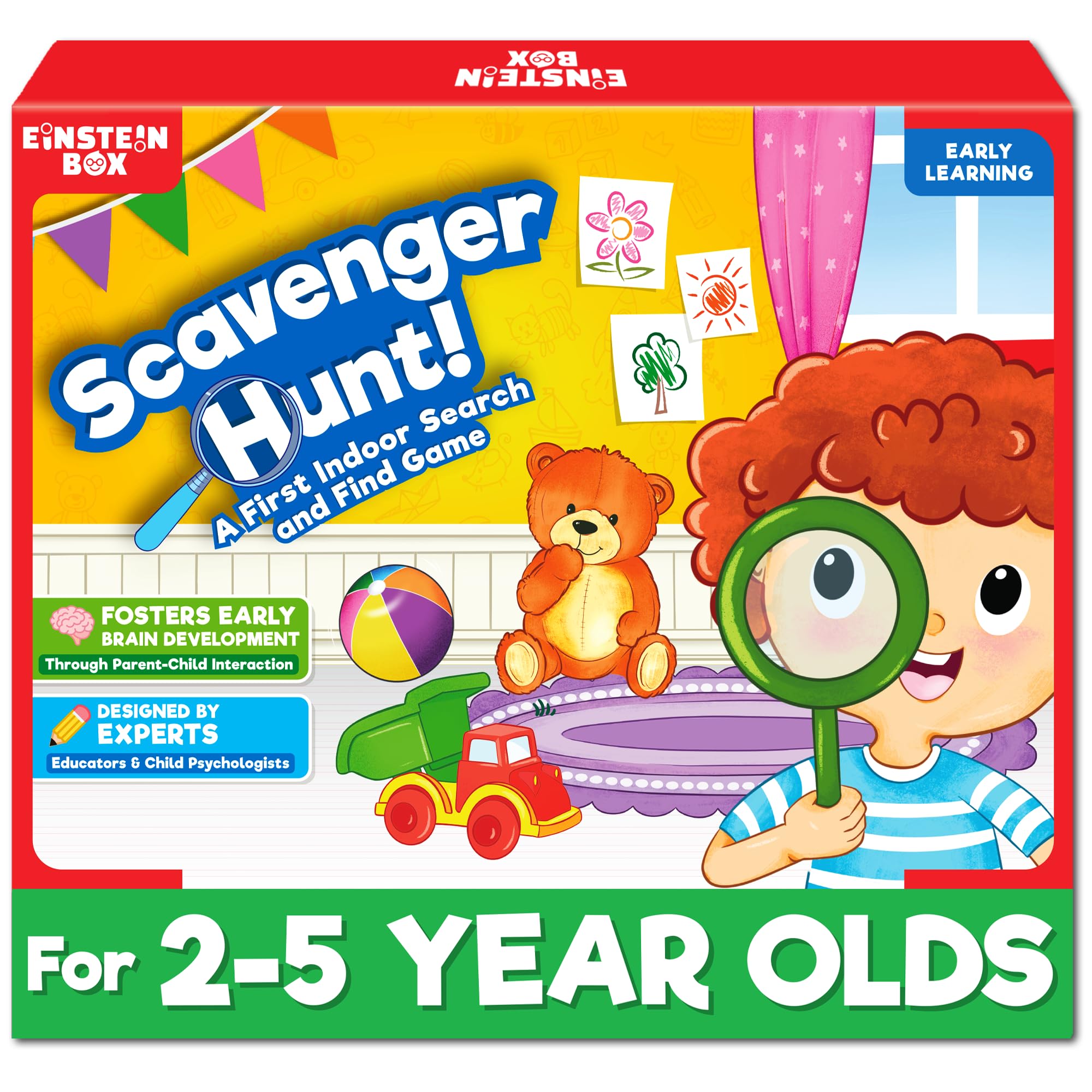 EINSTEIN BOX Scavenger Hunt Game 2-5 Years Old | Toys & Gifts for Boys & Girls Ages 2-5 Years| Games | Birthday Gifts Ideas | Learning & Education Toys|-image-43