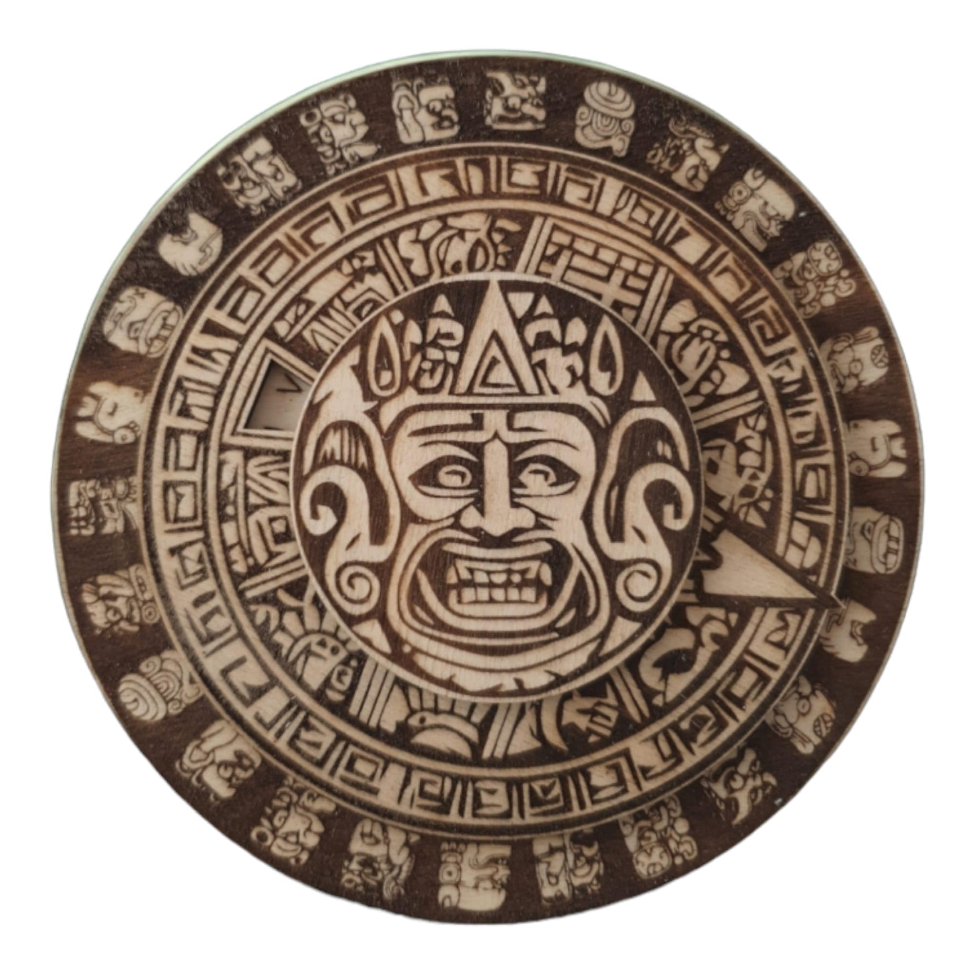 maya Aztec Mayan Calendar Sun Stone wall plaque Decor 6 1/4” | eBay