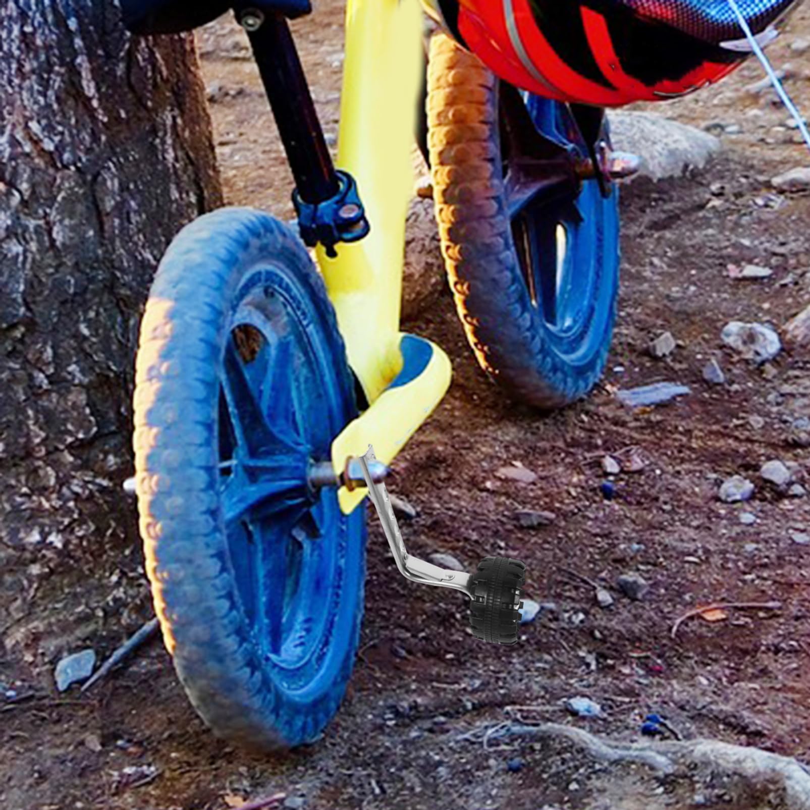 Toyvian Roues Stabilisatrices Vélo Garçon Fille avec Protection Ajustable Matériel Sûr Aide Apprentissage Équilibre Garçon Fille