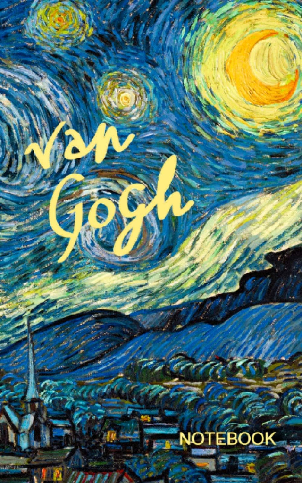 Van Gogh Notebook: Starry Night ( journal / cuaderno / portable / gift ) (Signature)
