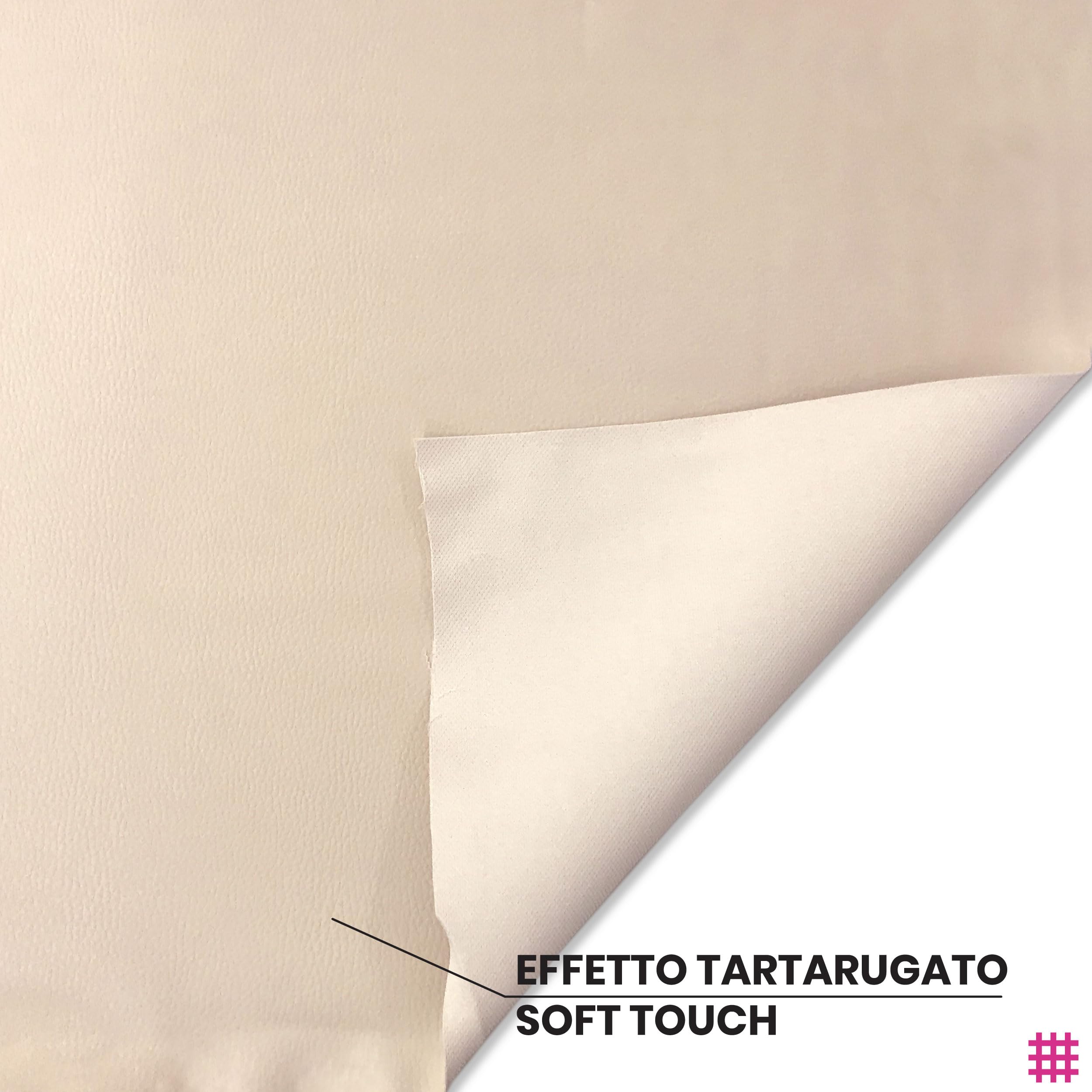 Tessuto Finta Pelle morbida a METRAGGIO a partire da 50 CM (Lunghezza) x 140 CM (Larghezza FISSA); 1 qtà=50cm; 2qtà=100cm - per arredo DIVANI, SEDIE