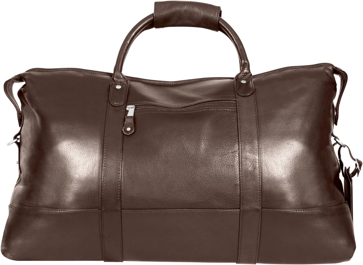 Canyon Outback Falls Canyon 22-Inch Leather Cabin Duffel Bag, Brown, One Size