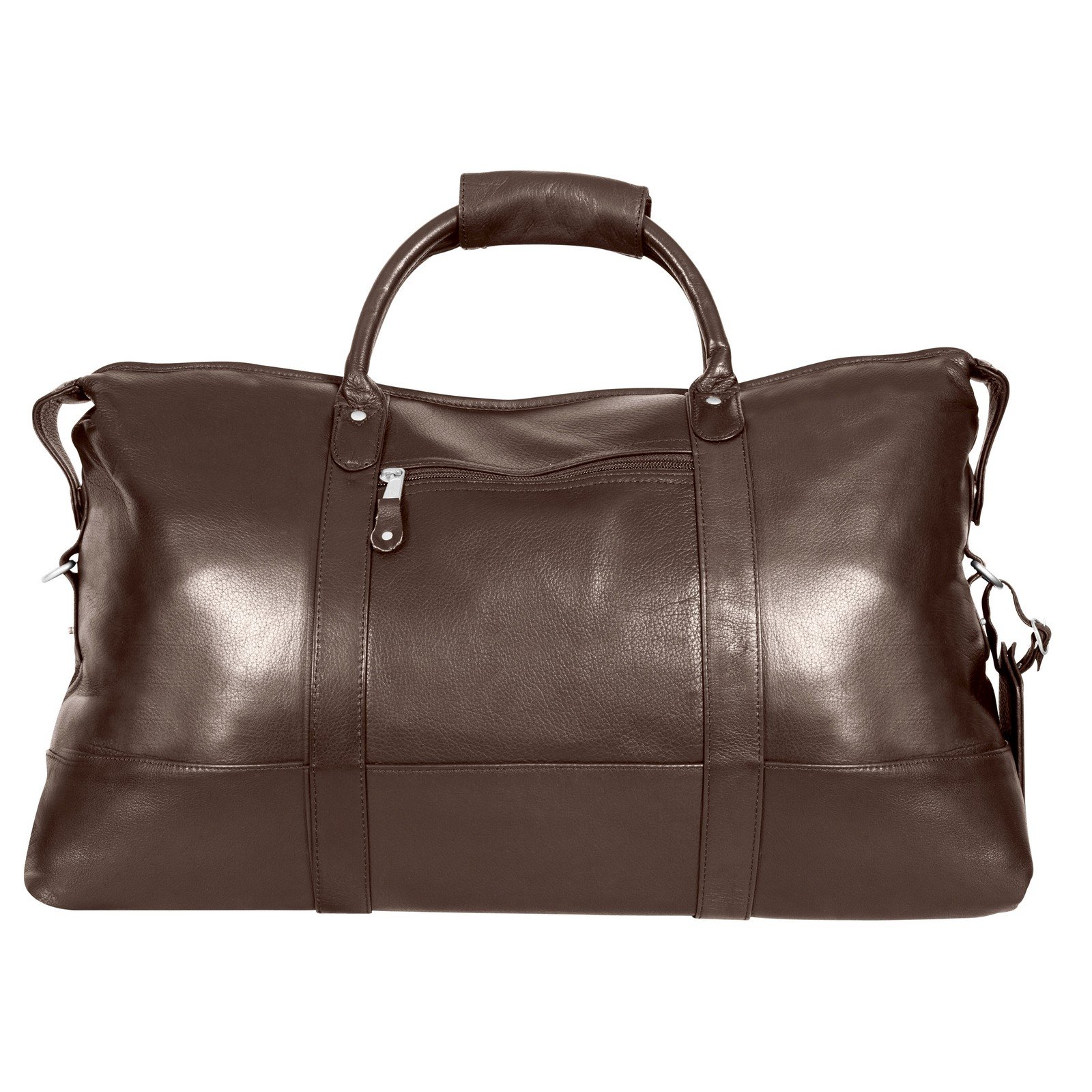 Canyon Outback Falls Canyon 22-Inch Leather Cabin Duffel Bag, Brown, One Size