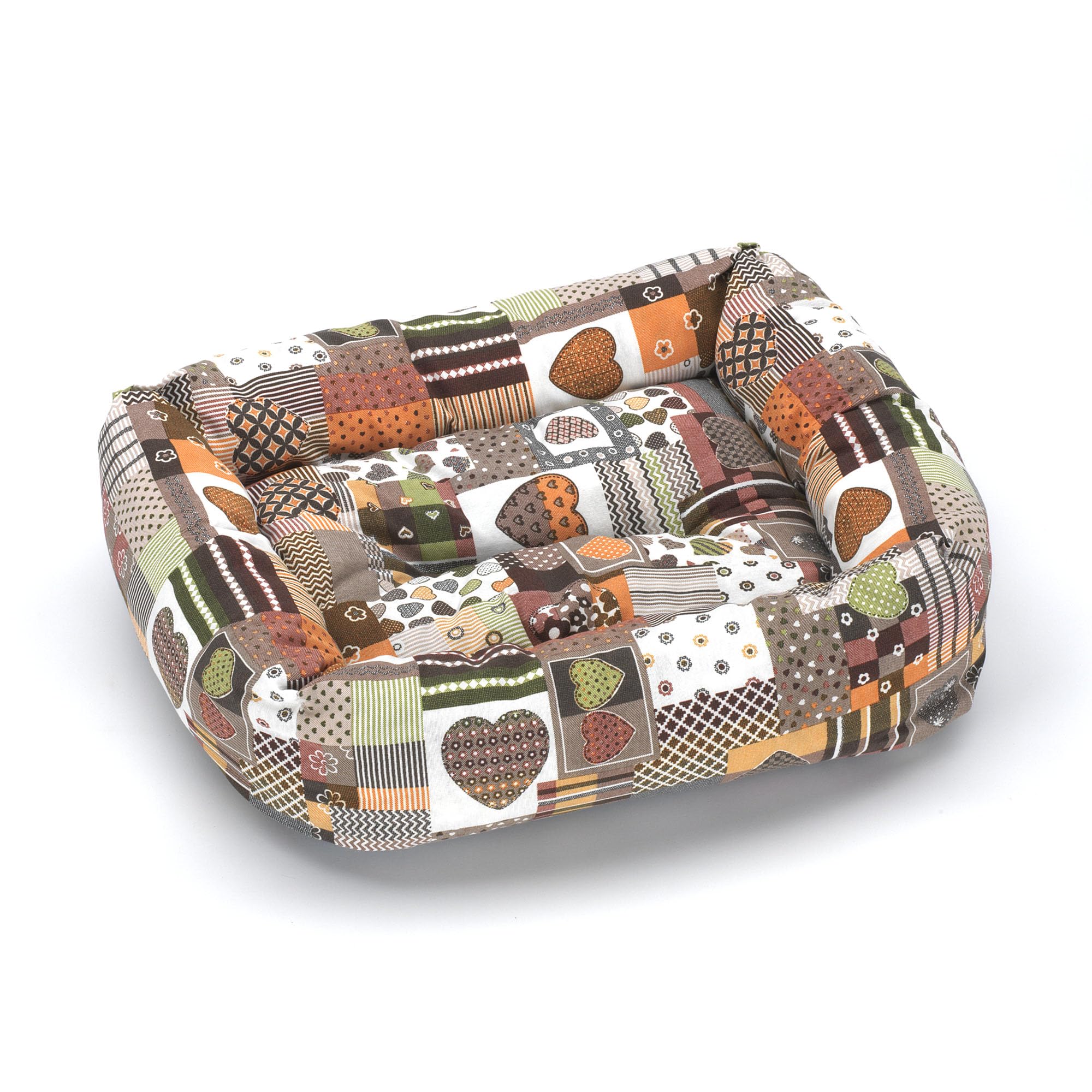 Cama para Perros Cuna Perros Suave y Cómoda, Lavable, Ideal para Descanso y Sueño - Tamaño Pequeño, Color (Marrón, 60x45)