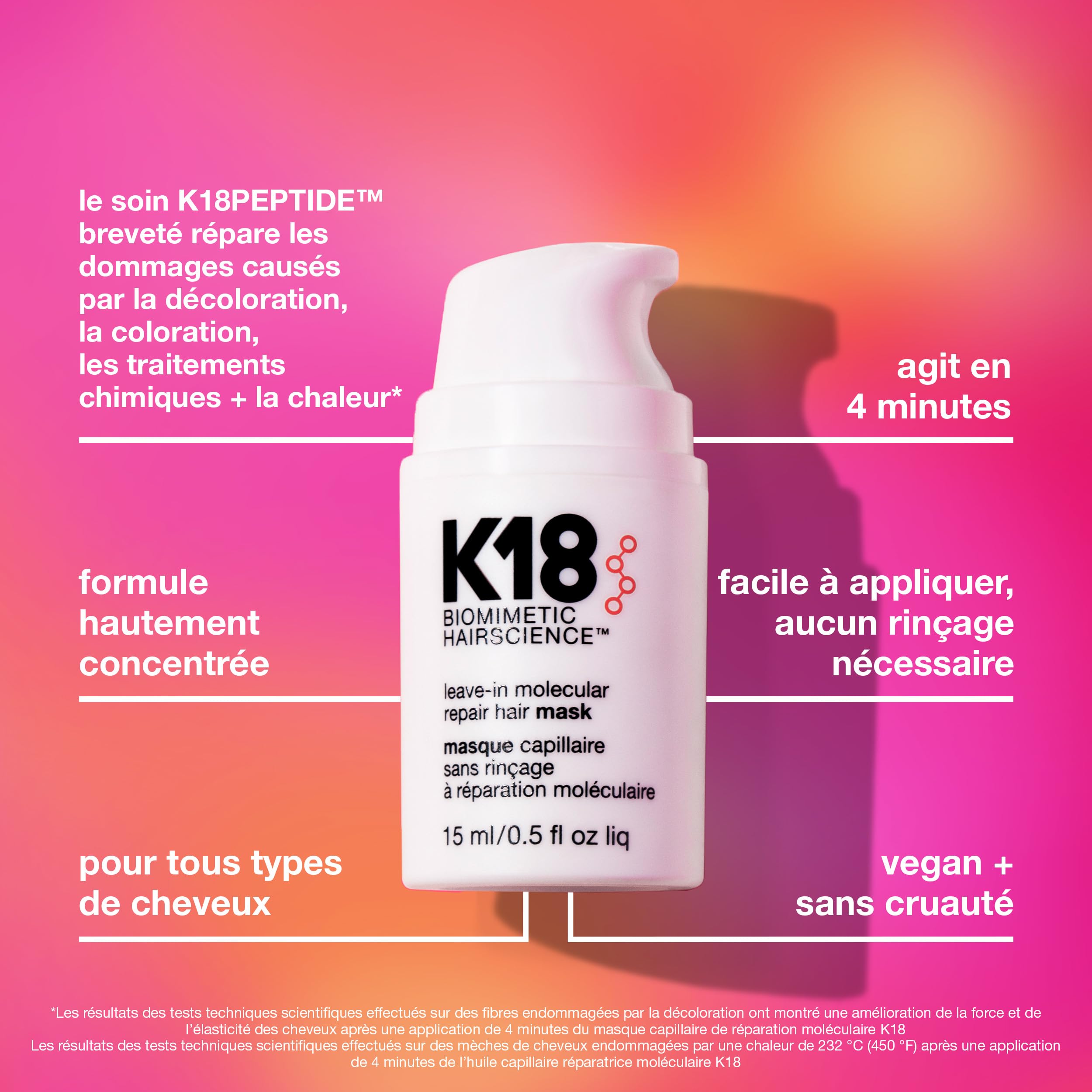K18 Leave-In Molecular Repair Hair Mask