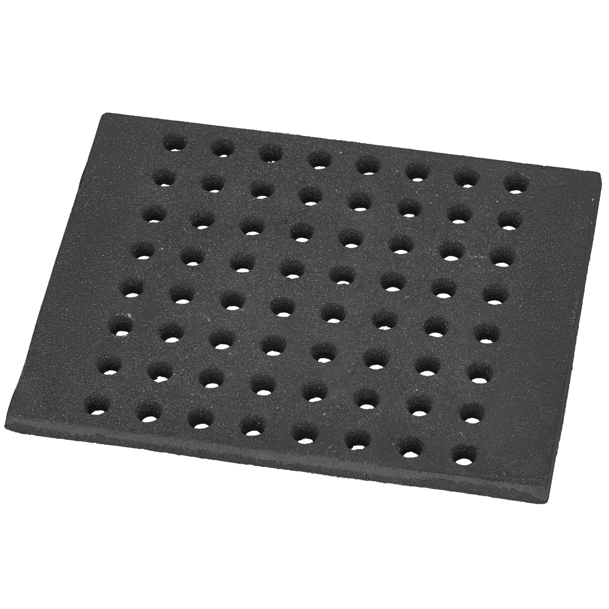 KOTARBAU® Grille Cheminée - Fonte - 30 x 24 cm - Noir - Grille De Décendrage - Robuste - Résistante à la Chaleur - Facile à Nettoyer