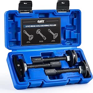 Orion Motor Tech Rear Axle Bearing Puller Tool Set, Rear Axle Bearing Remover Set, Rear Axle Bearing Removal Tool Kit with 3 Sizes 1 to 1-7/8, 1-5/16 to 2-3/8, &amp; 1-3/8 to 2-7/8
