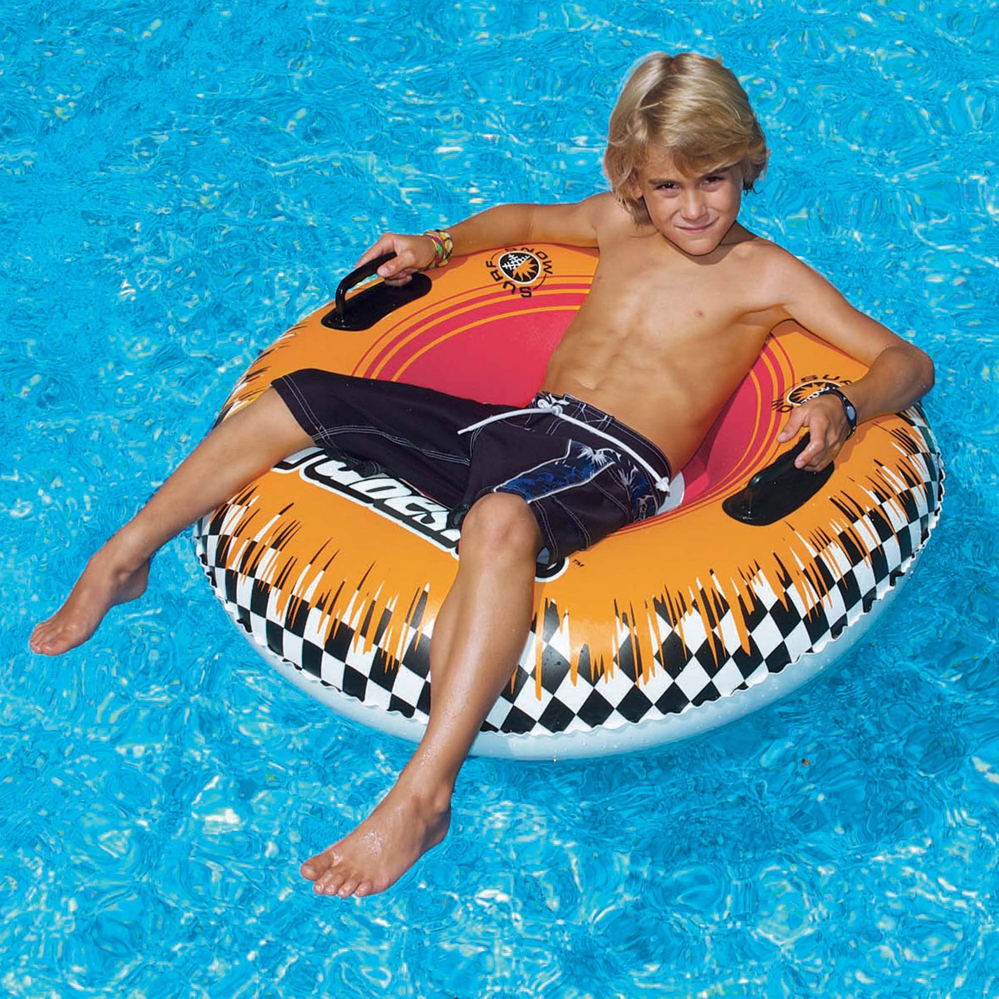 Inflatable Tubester Swimming Pool or Snow Tube - 39