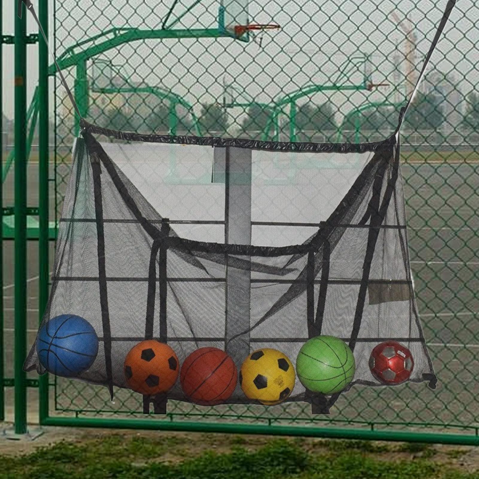 Red Almacenamiento para Flotadores De Piscina Bolsa Organizadora De