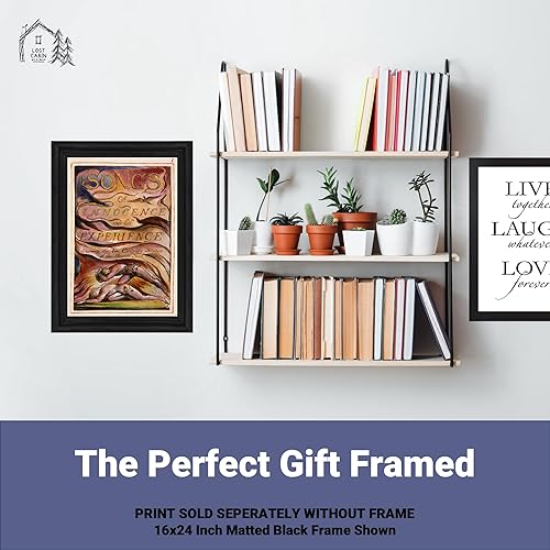 Miniatura 5 de Póster de arte de pared con canciones de inocencia y experiencia de William Blake, impresión sin marco, pósters, imágenes e impresiones para el