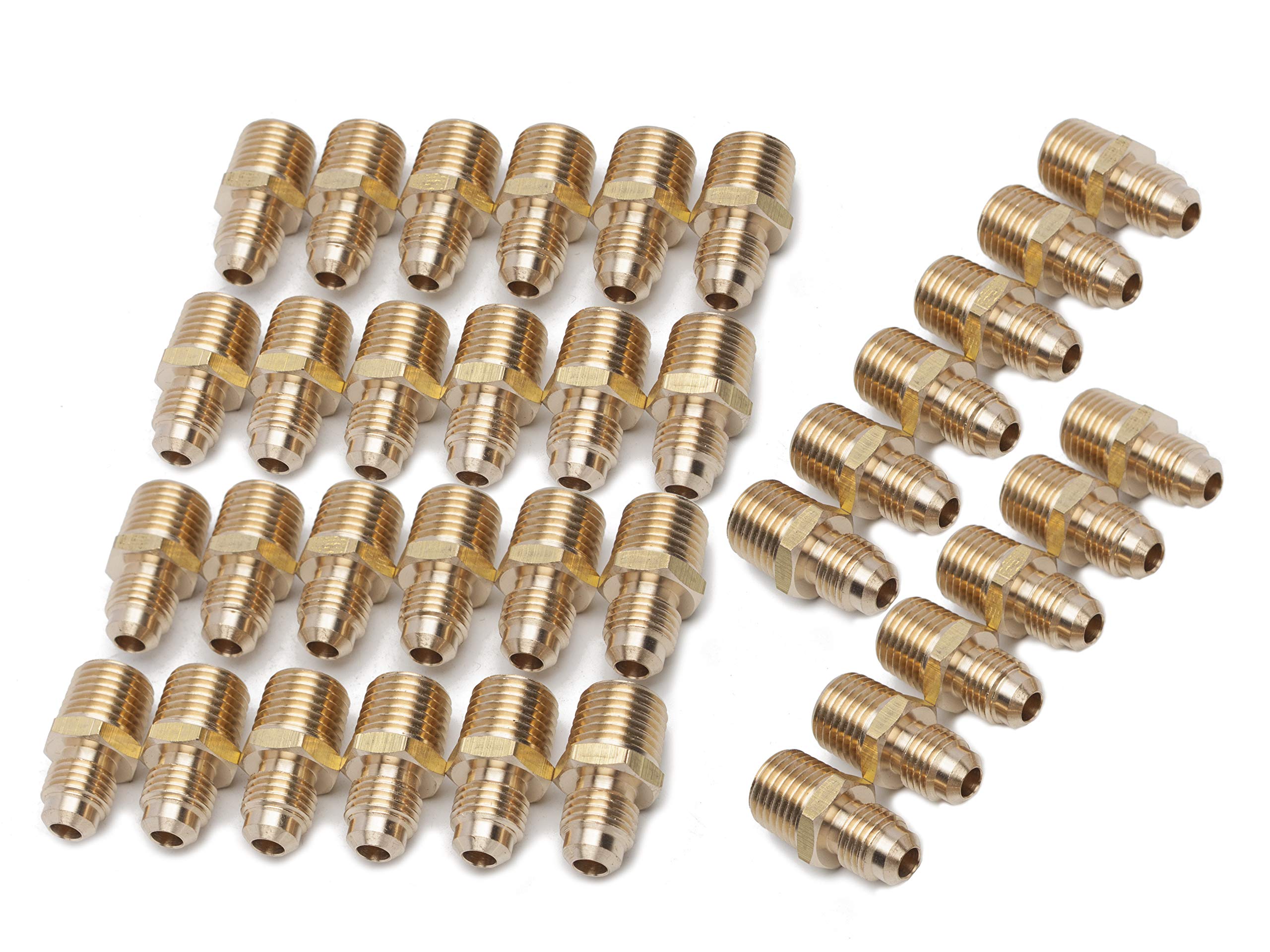 Generic ottone 45 gradi Flare tubo connettore raccordo