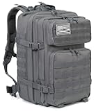 QT&QY 45L Military Tactical Backpacks Molle Army Assault Pack 3 Day Bug Out Bag Hiking Treeking Rucksack…
