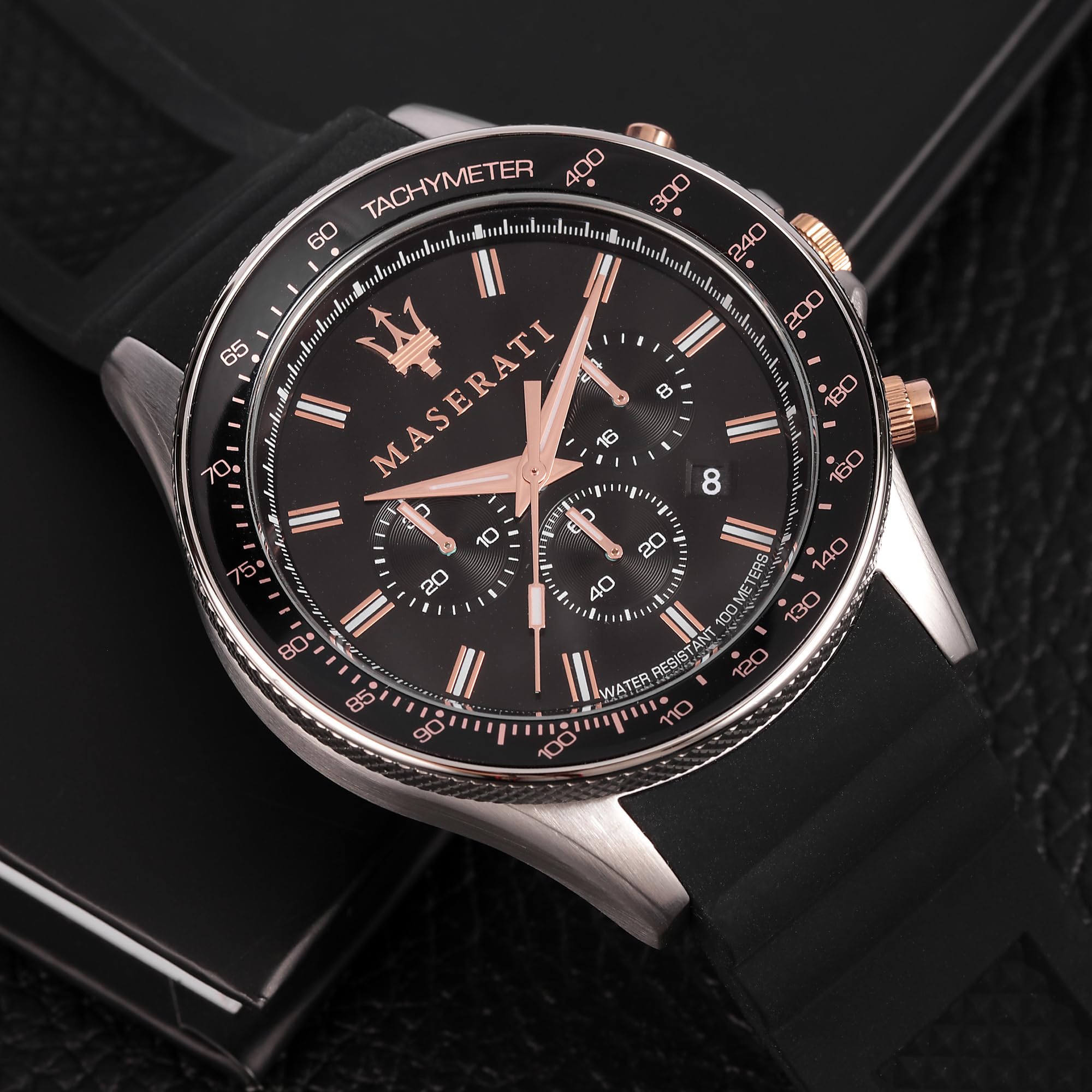 Maserati Reloj Hombre, Colección SFIDA, en Acero, Silicona - R8871640002