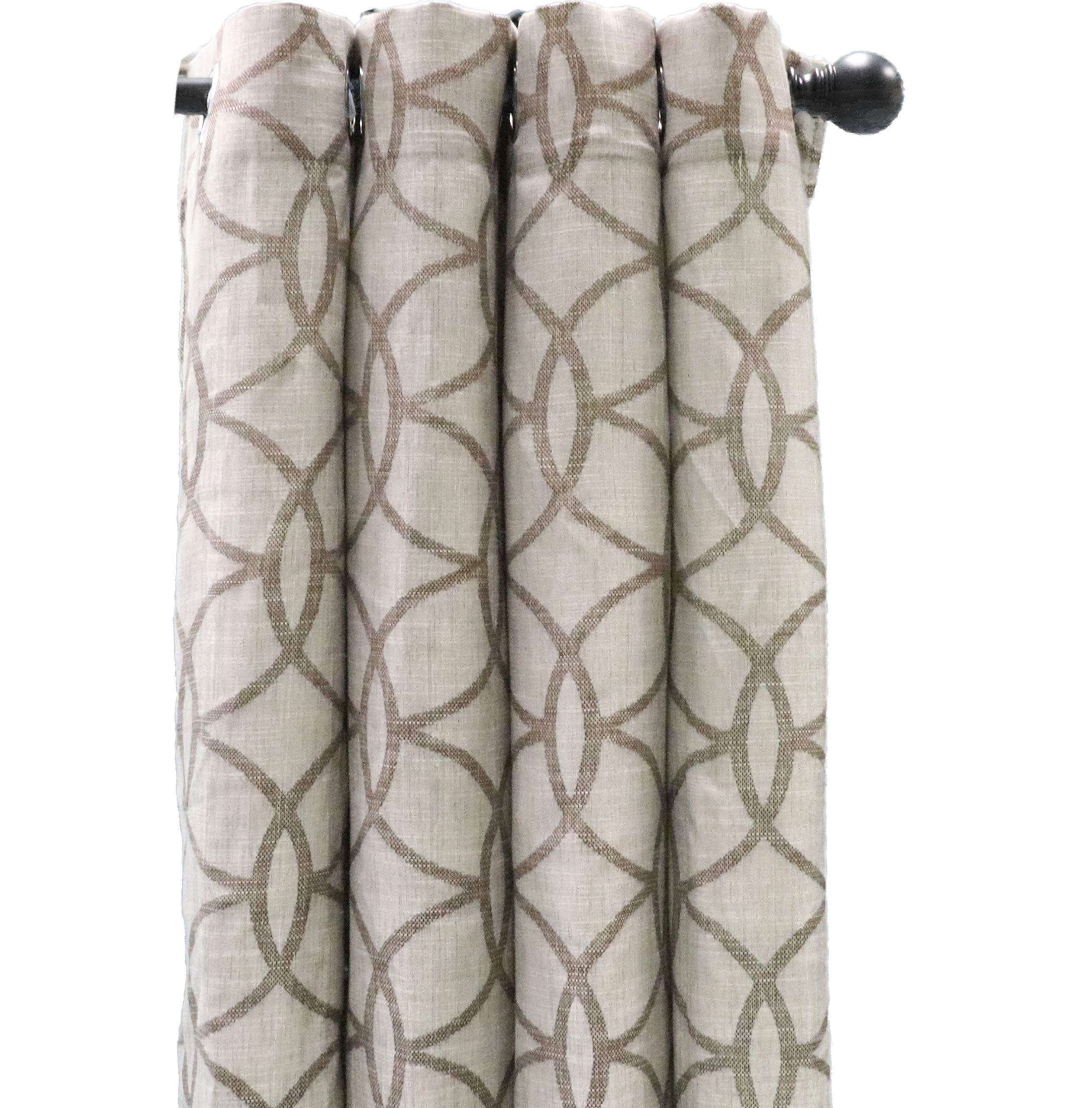 Circle Pattern Curtains Curtains & Drapes 2023