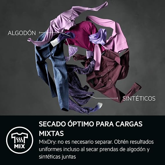 AEG Clothes Dryer with Heat Pump, TR818A2OB, 8 kg [Energy Class C]