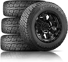 4-Pack Travelstar All Terrain 235/75R15 109S SUV Tire, Ecopath AT Pro Radial Tire, 3 Year Road Hazard Warranty Included, 235/75/15 (Tire Only)