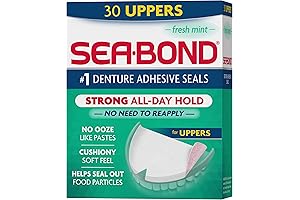 Sea Bond Secure Denture Adhesive Seals: Uppers the Denture-Holding Game