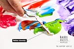 Ensemble de tubes de peinture acrylique Liquitex 101048 Basics 48 pièces