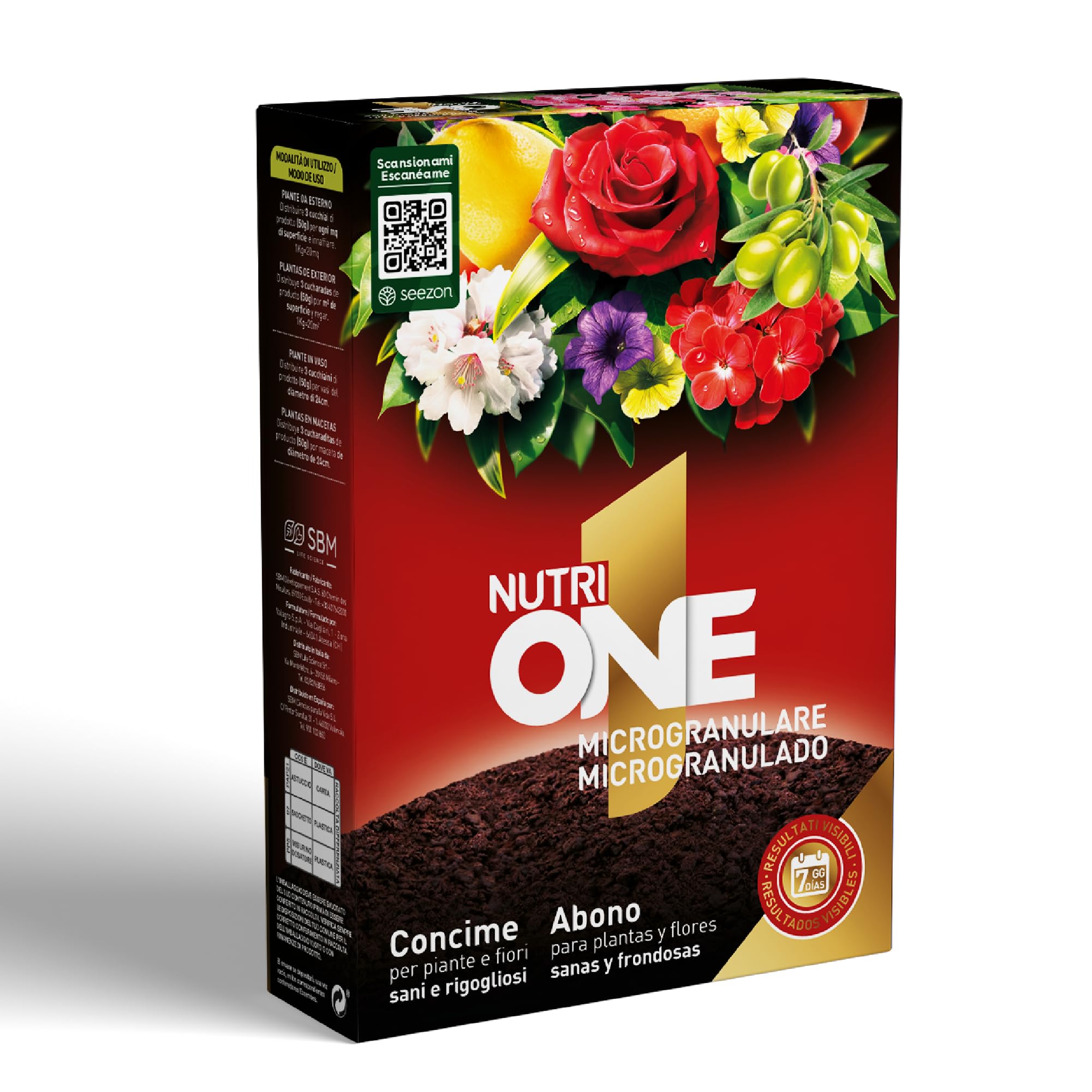 Nutrione Concime per piante floreali Universale 750 g
