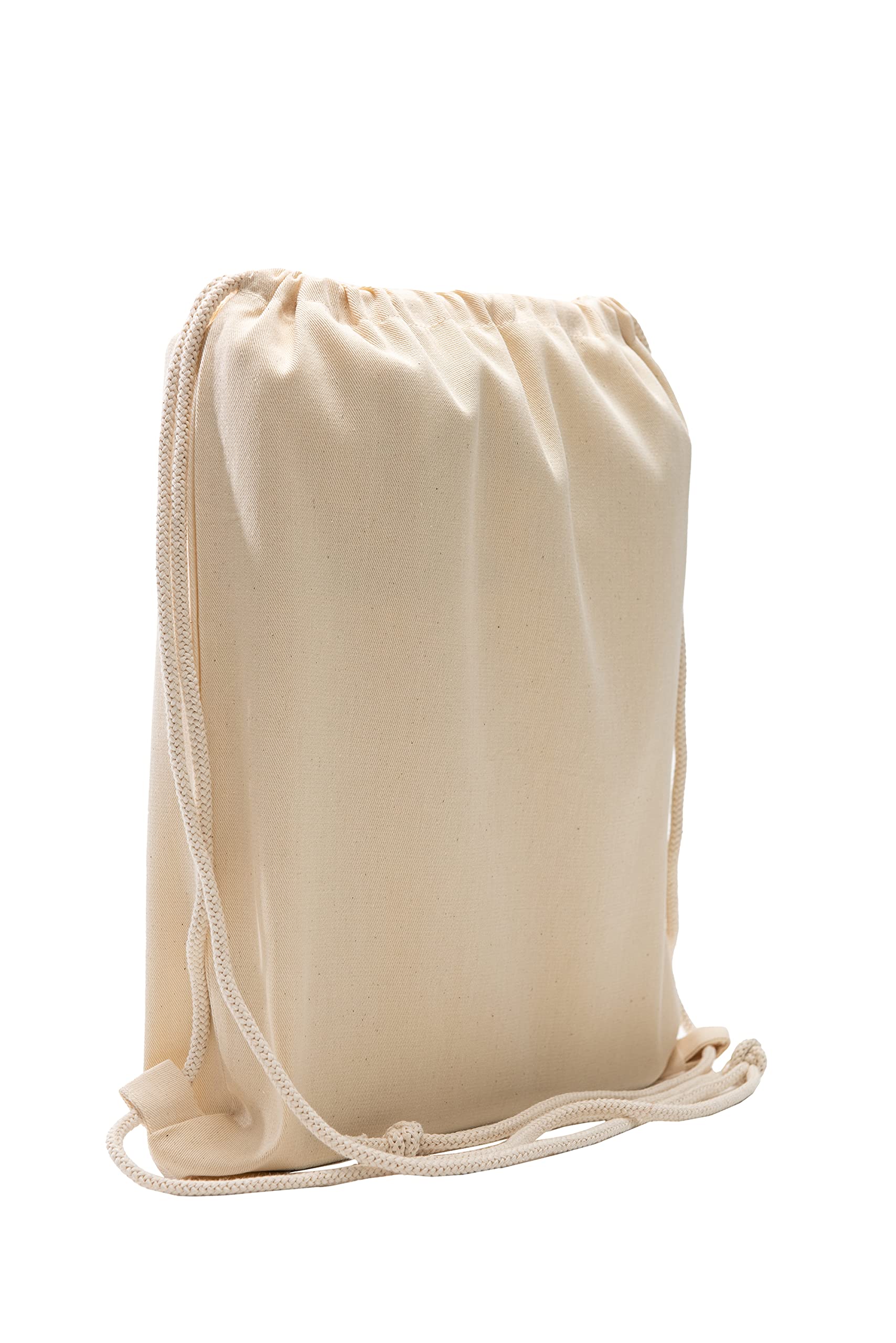 POLHIM® High-quality blank fabric bag for painting – practical gym bag as a gym bag, for leisure, festivals and parties – cotton bags, sports bag, jute bag