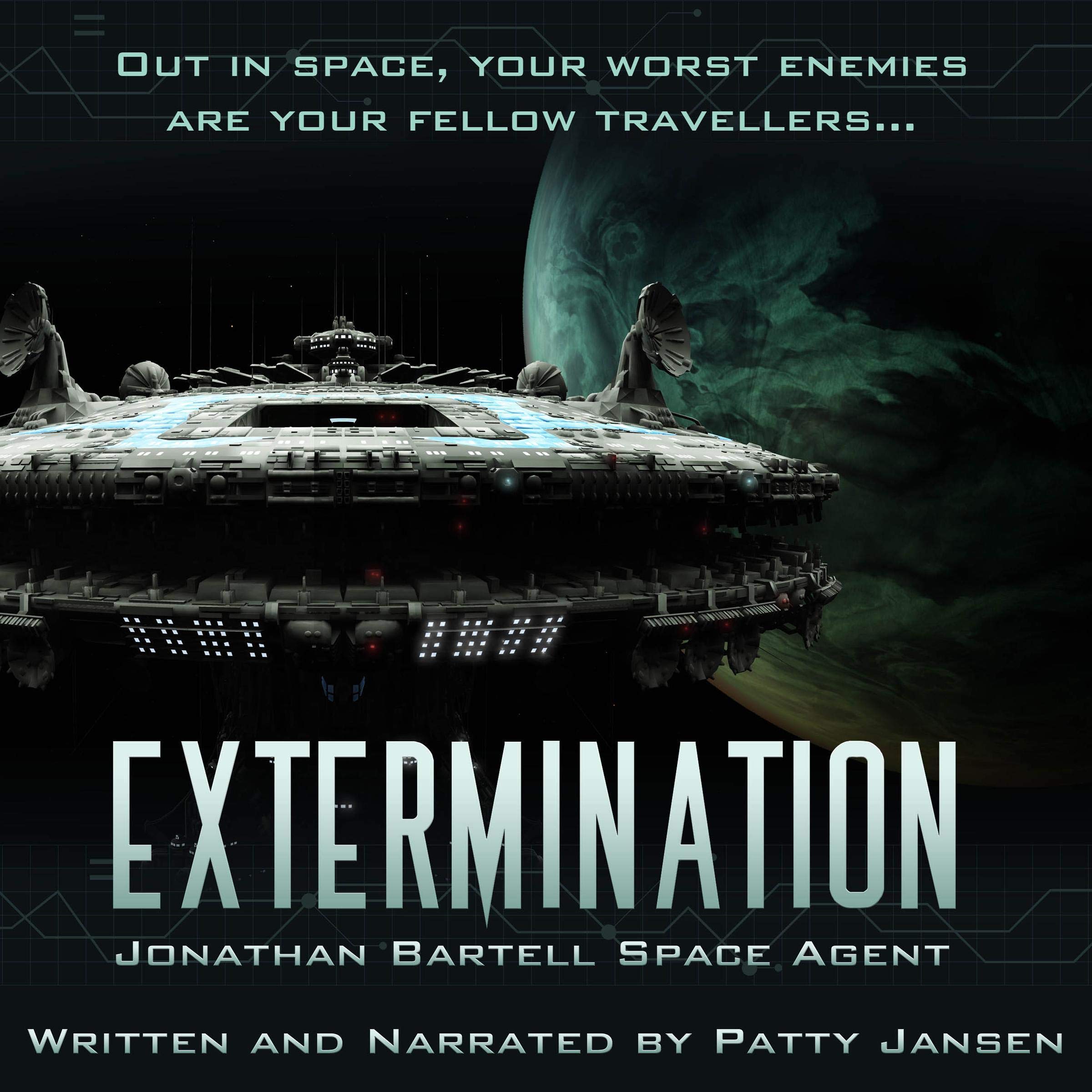 Cover art for Extermination: Space Agent Jonathan Bartell, Book 3