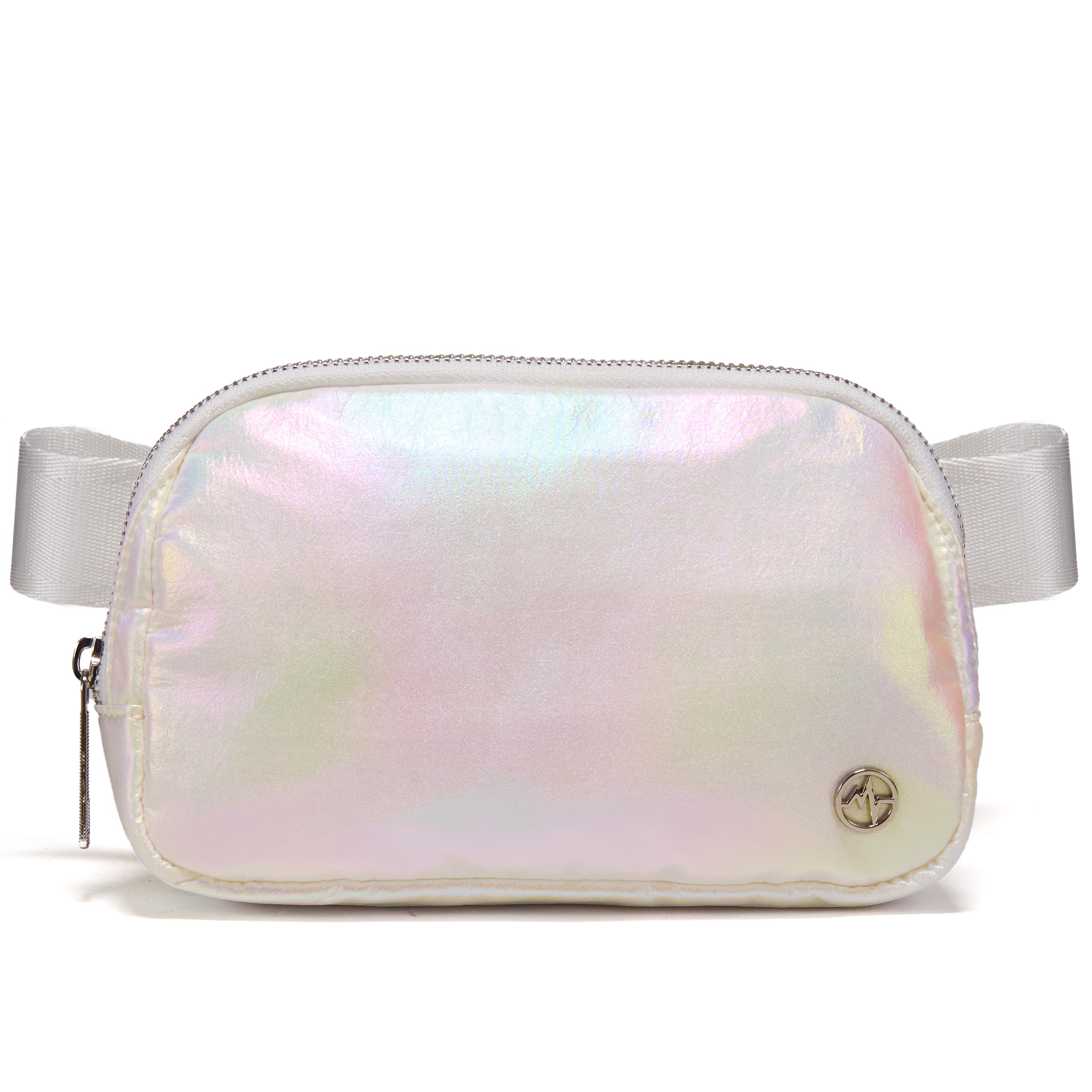 Pander 1L Fanny Pack Everywhere Belt Bag, Bum Bag Crossbody Bags for Women with Adjustable Strap (Iridescent)