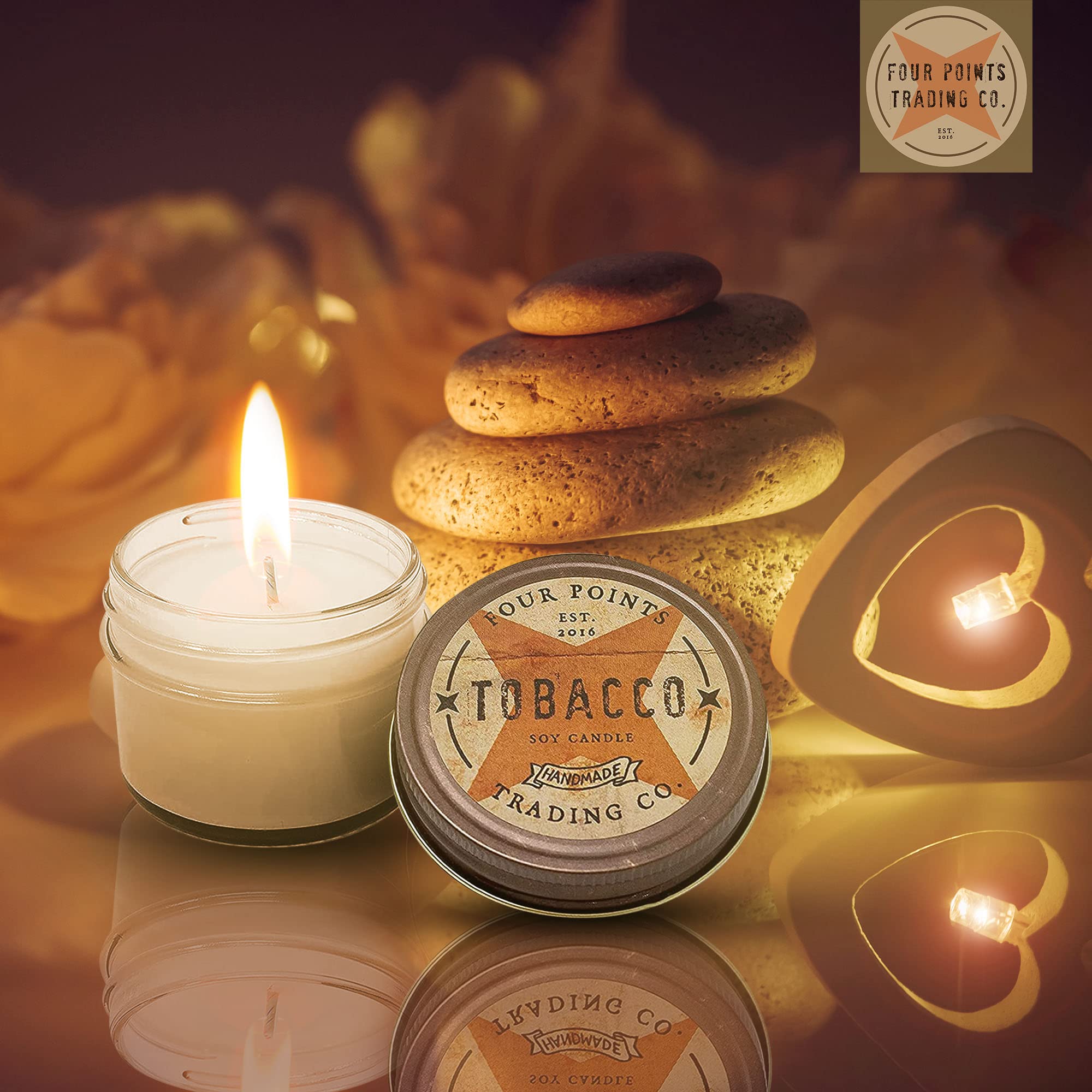 Amazon.co.jp: Four Points Trading Co. 手作りタバコの香り付き