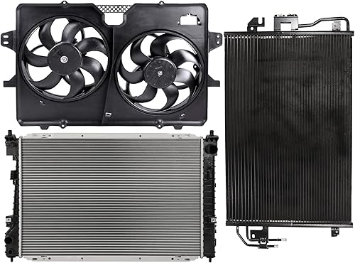 SCITOO 621-038 Ventilador de refrigeración* 1+ 2307 radiador* 1 apto para 2008 para Mercury para Mariner