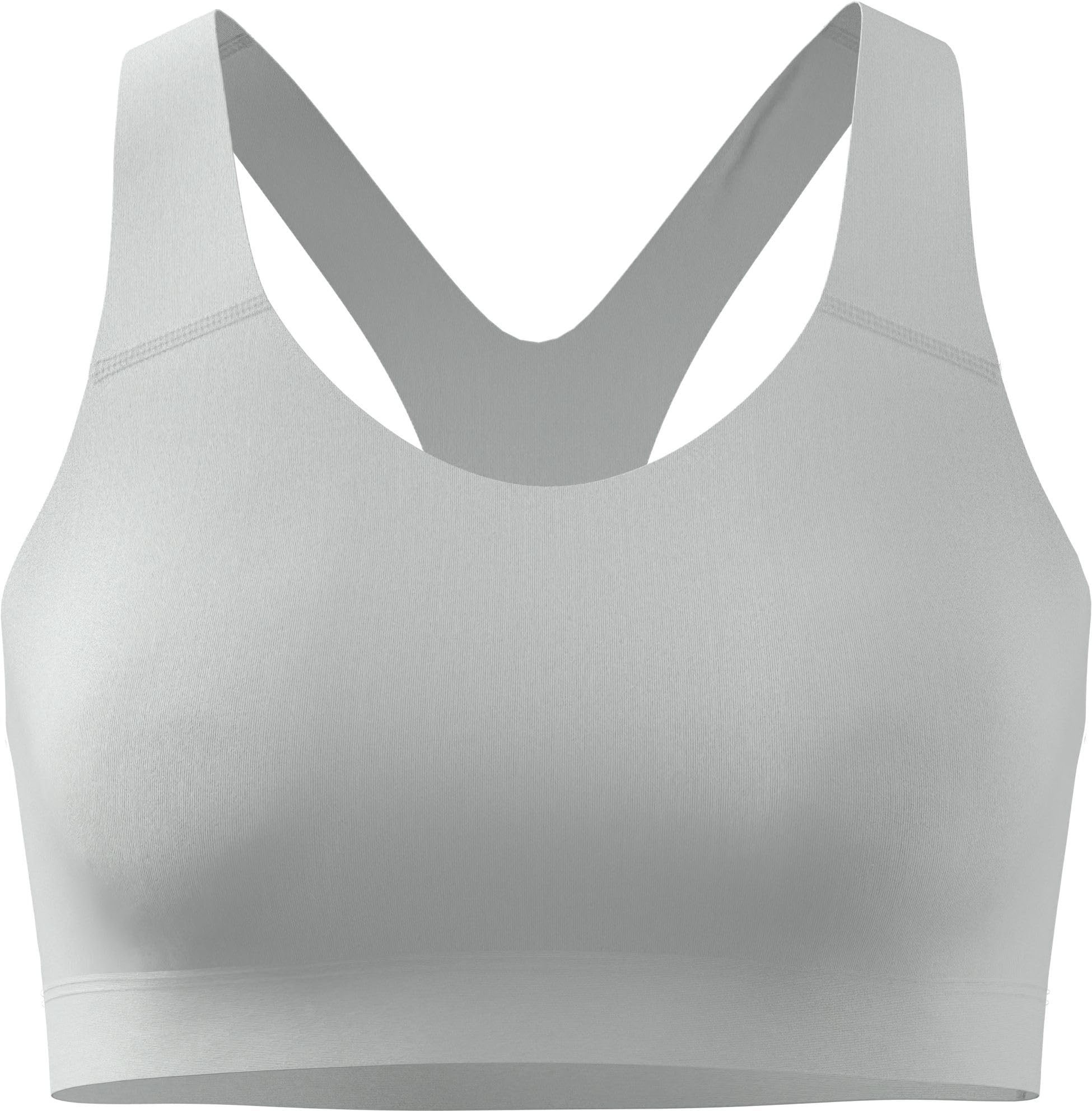 adidas Women's Optime Essentials Workout High Support Bra, White, XXS D