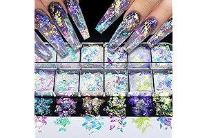 12 Colors Multi-Purpose Nail Glitter