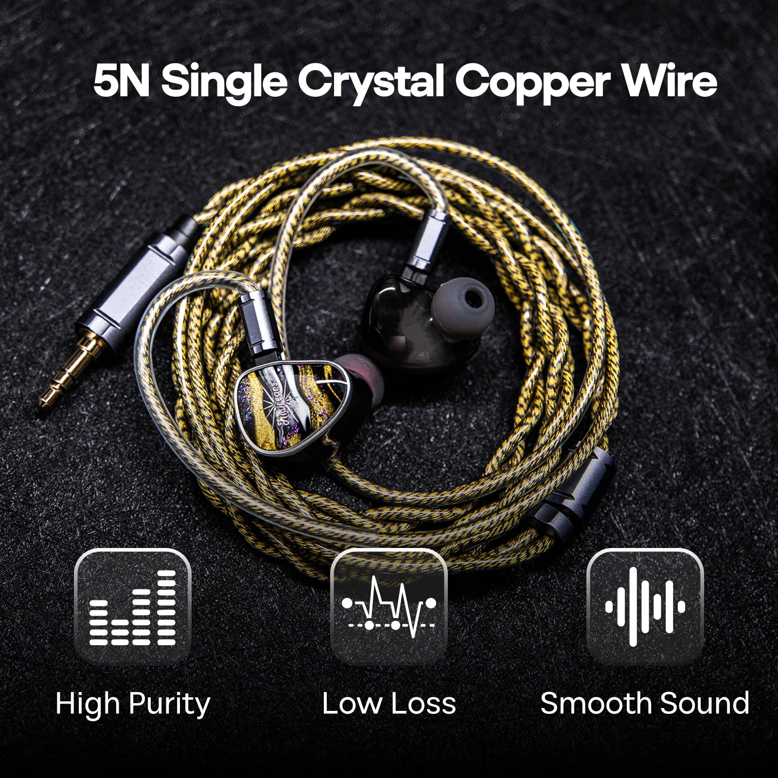 Amazon.com: Linsoul Tripowin Cygnus Hybrid Single Crystal Copper