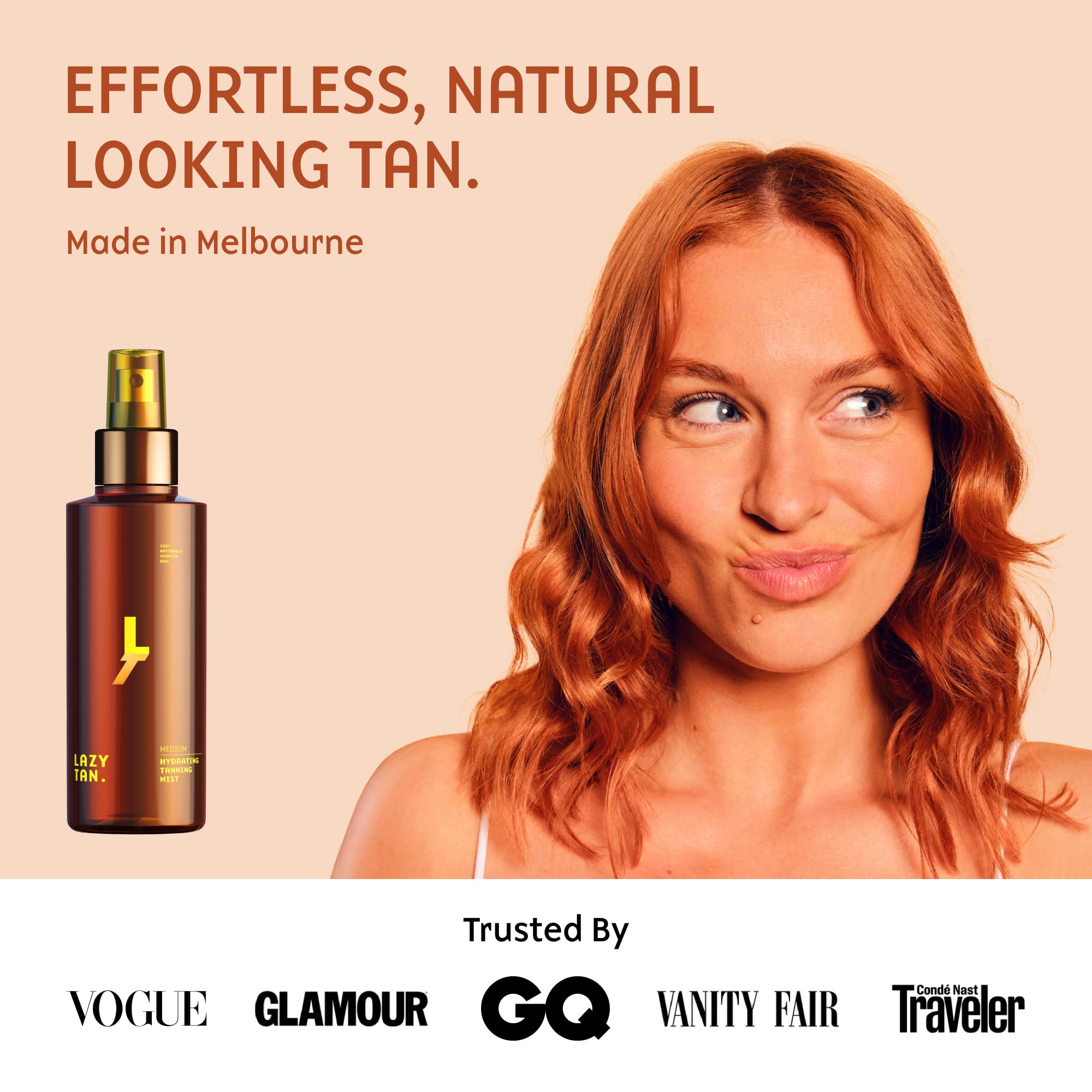 Lazy Tan Face Tan Mist, Self Tanning Mist, Waterproof, Effortless and Natural Looking, Gradual Sun Kissed Glow - Image 2