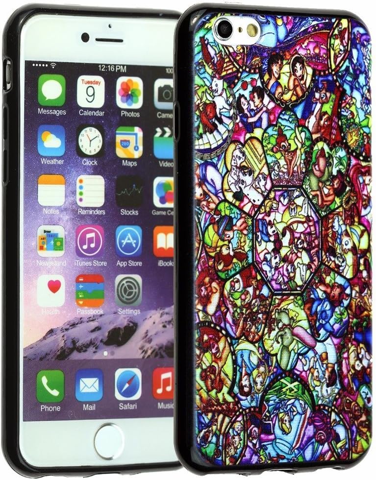 Iphone 6 6s Case Durarmor Flexarmor Disney All Characters Princess Rubber Flexible Bumper Scratchsafe Tpu Ultra Thin Skin Case Protector Cover For 4 7 Inches Iphone 6 6s Amazon Co Uk Electronics Photo
