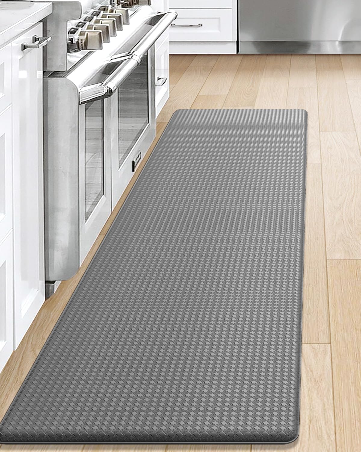 DEXI Kitchen Rug Anti Fatigue,Non Skid Cushioned Comfort Standing