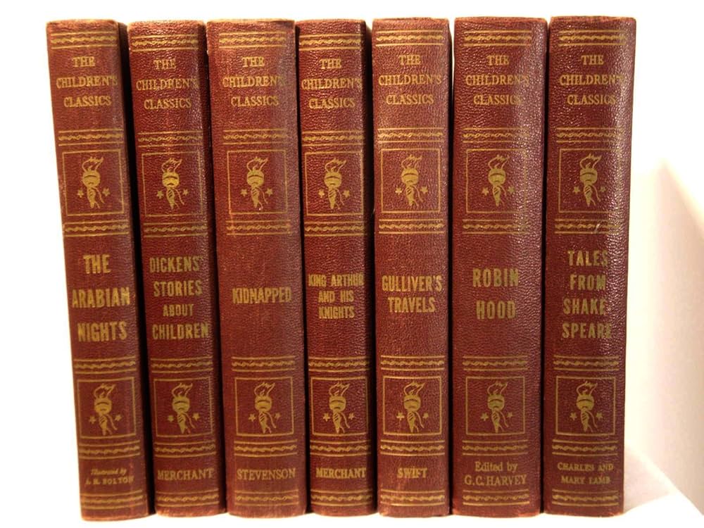 Children's Classics 4冊セット Children's Classics 4冊セット 1957 LOT SET OF 7 BOOKS THE